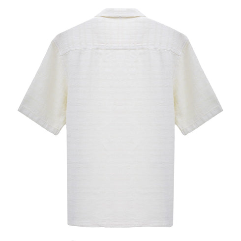 Hello Sunflower Spacey SS Shirt Off White 10 1187 Back Degli Uberti